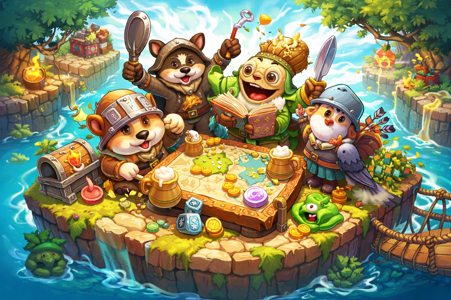 Tank Ridge Rumble - Instant game by Jabali AI