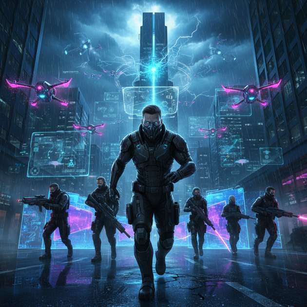 Arcwave: Synaptic Uprising - Jabali AI Poster