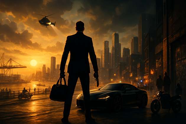 City of Tides - Jabali AI Poster