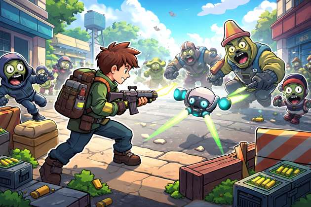 Zombie Side Survival - Jabali AI Poster