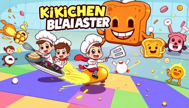 Kitchen Blaster Bash - Jabali AI Poster