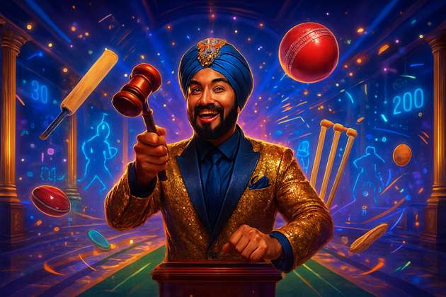 IPL Auction Showdown - Jabali AI Poster