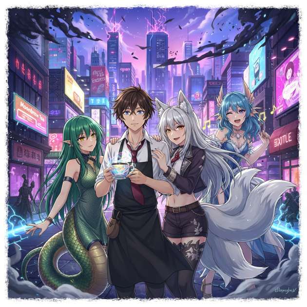 Veilbound Hearts - Jabali AI Poster