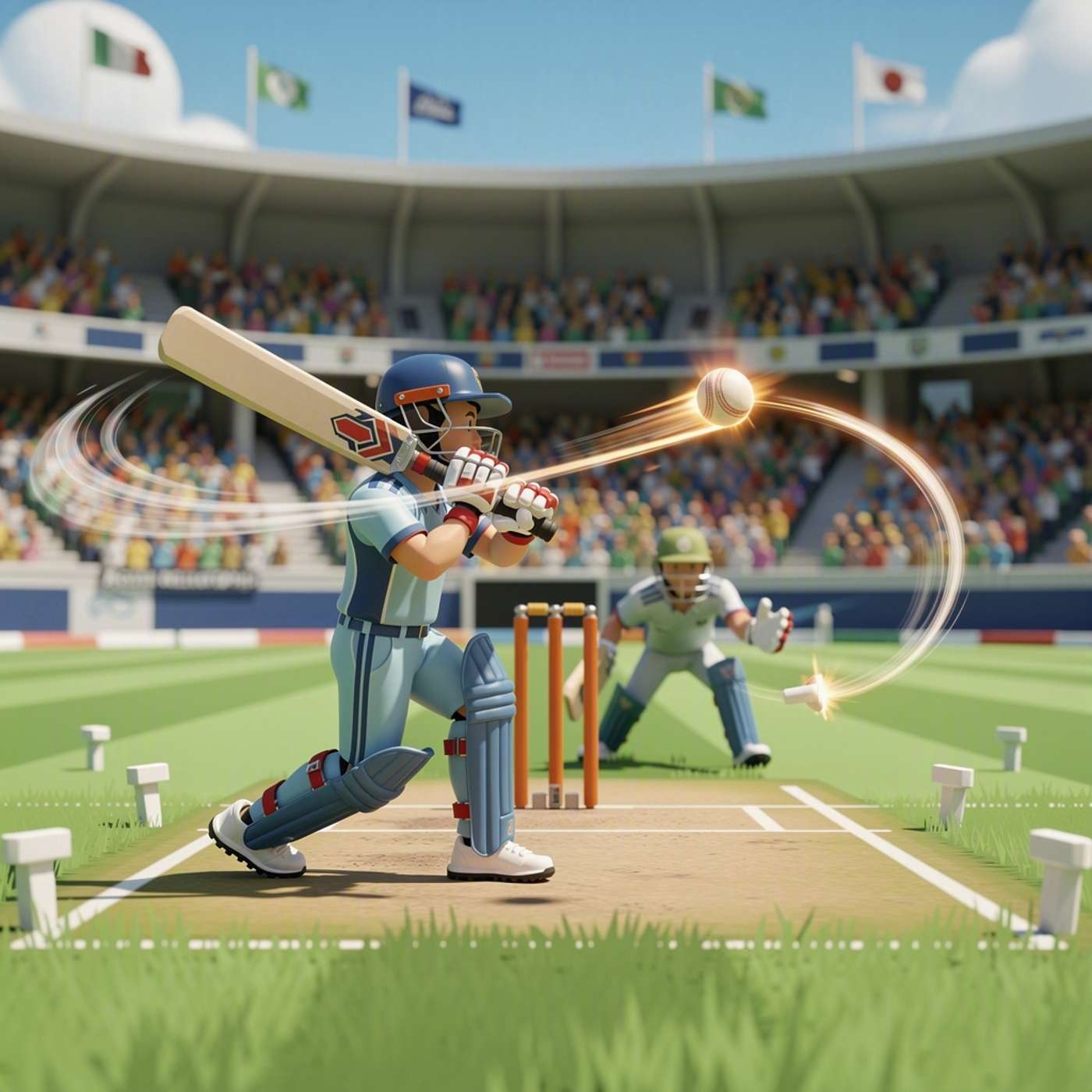 Cricket Field Frenzy game artwork