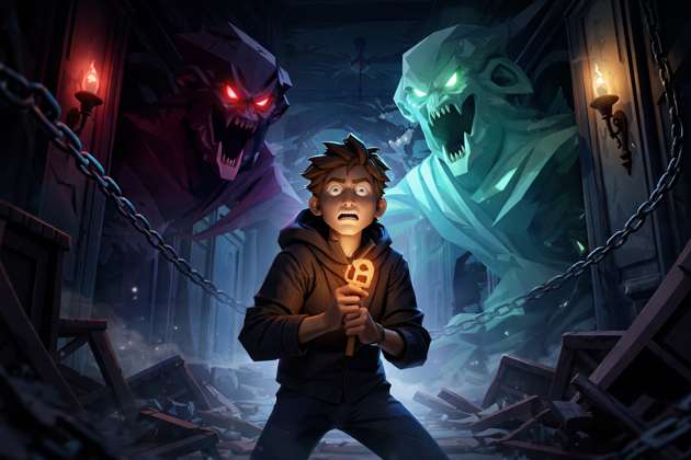 Haunted Escape: Ghost Hunt Survival - Jabali AI Poster