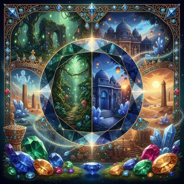 Gemstone Odyssey - Jabali AI Poster