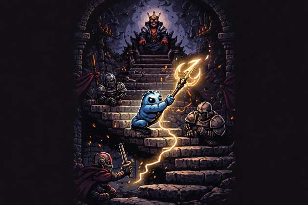 Trident Larva Castlefall - Jabali AI Poster
