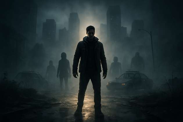 City Beneath the Veil - Jabali AI Poster