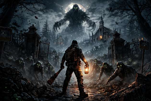 Dead Night: Zombie Boss Rush - Jabali AI Poster