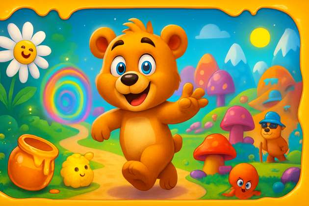 Babloo Bear - 3D Character Simulation by Jabali AI