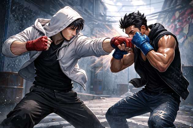 Real Fight Rush - Jabali AI Poster