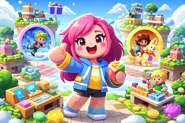 Roblox Worlds and Adventures - Jabali AI Poster