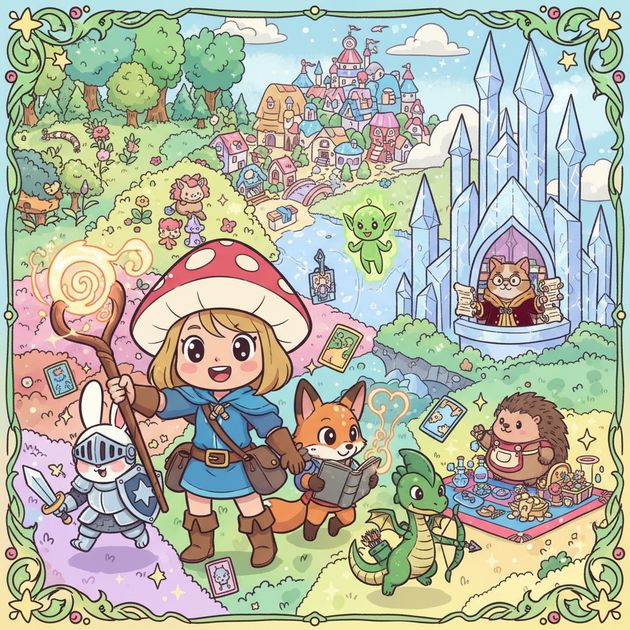 Maple's Magical Expedition - Jabali AI Poster