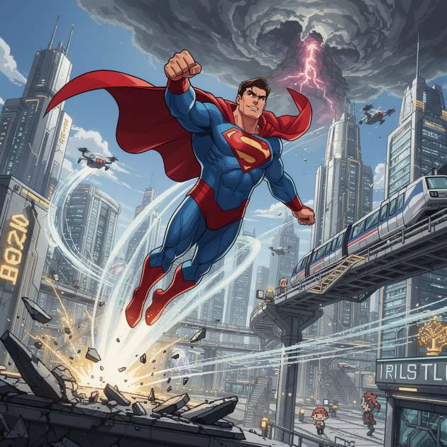 Sky Hero 3D - Jabali AI Poster
