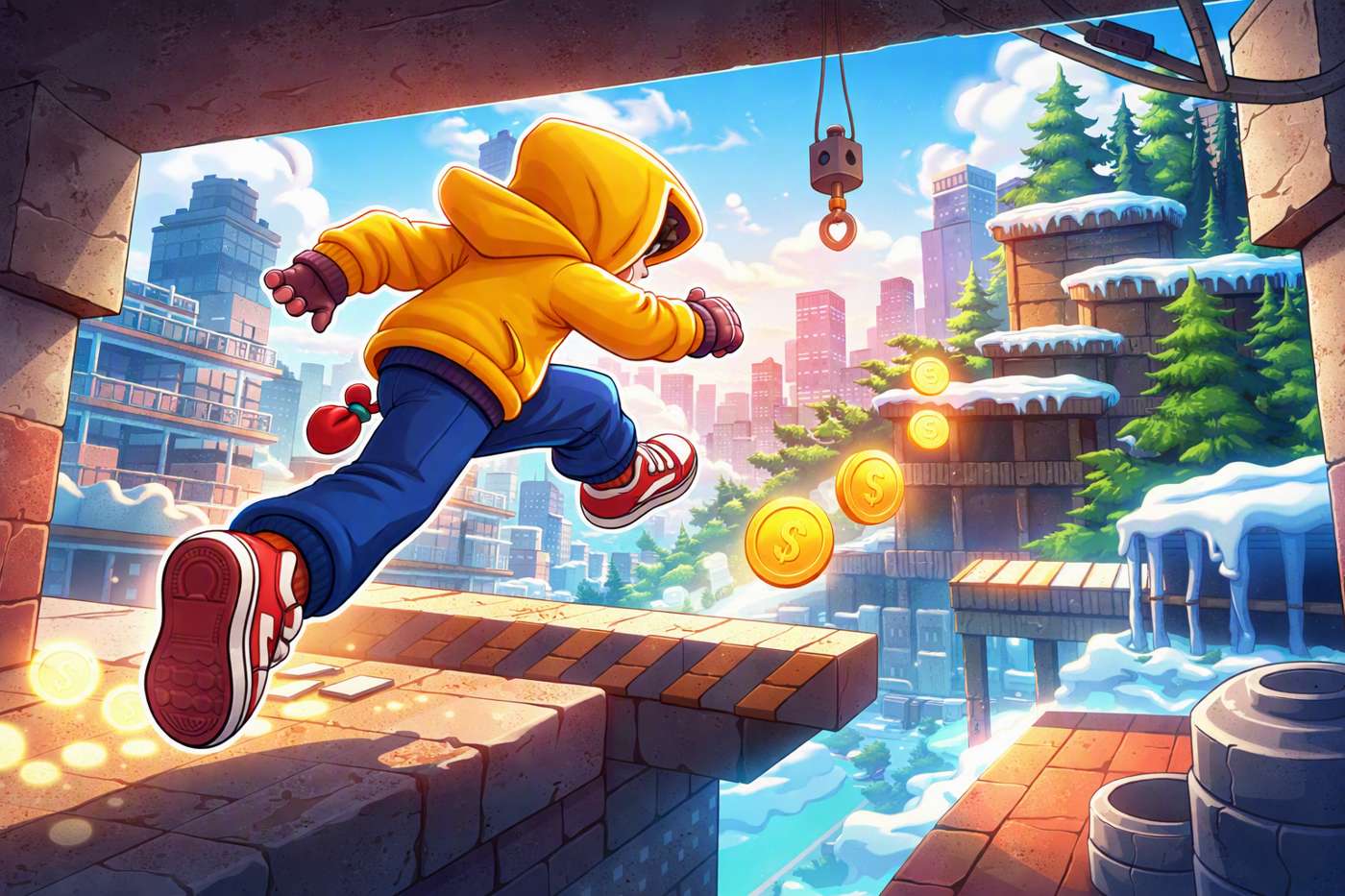 Parkour Rush game artwork