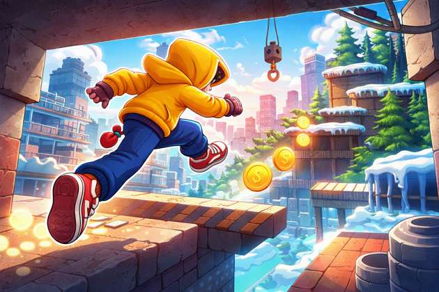 Parkour Rush - Jabali AI Poster