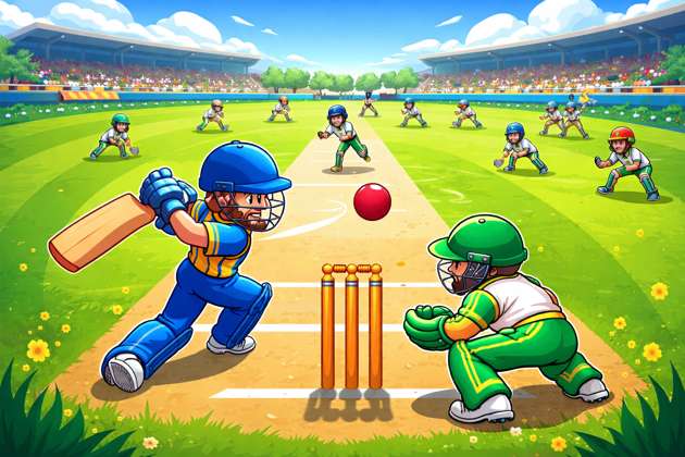 Twin Wicket Smash - Jabali AI Poster