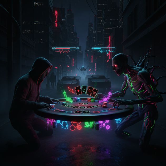 Neon Wager - Jabali AI Poster