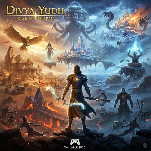 Divya Yudh: Rise of Dharma - Jabali AI Poster