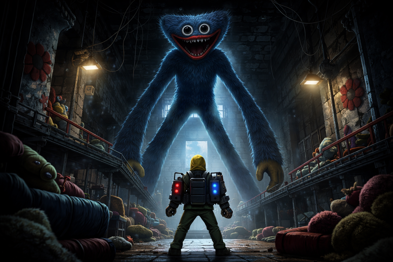 Huggy's Toy Factory Escape - Instant game by Jabali AI