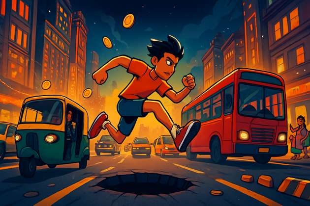 Mumbai Rush – Traffic Survival - Jabali AI Poster