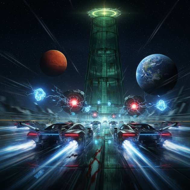 Apex Void Racers - Jabali AI Poster