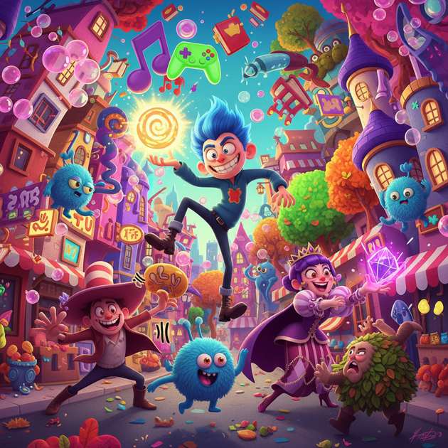 Brainrot Bazaar - Jabali AI Poster