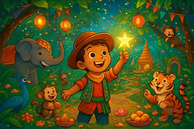 Jungle Festival Fun - Jabali AI Poster