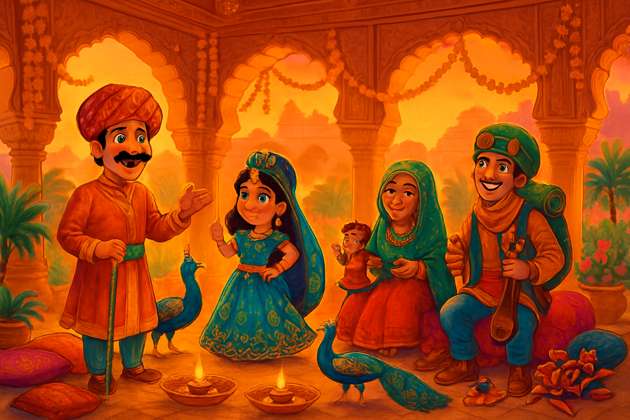 Royal Riddles of Rajasthan - Jabali AI Poster