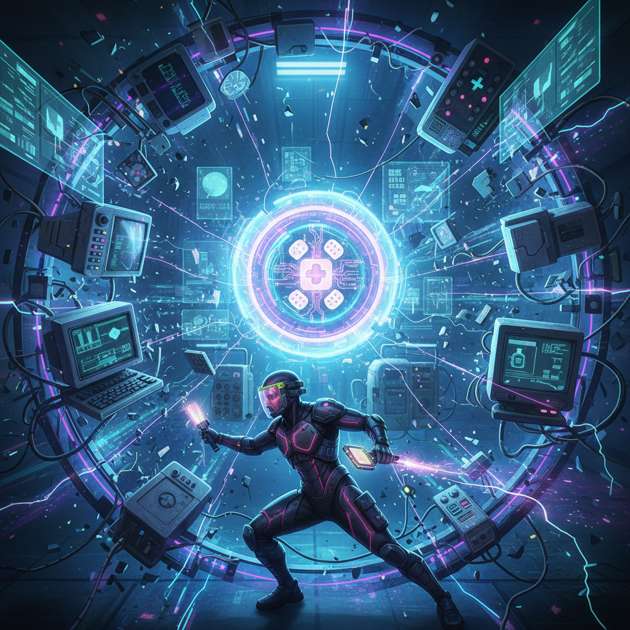 Neon Patch Breaker - Block Breaking Arcade by Jabali AI