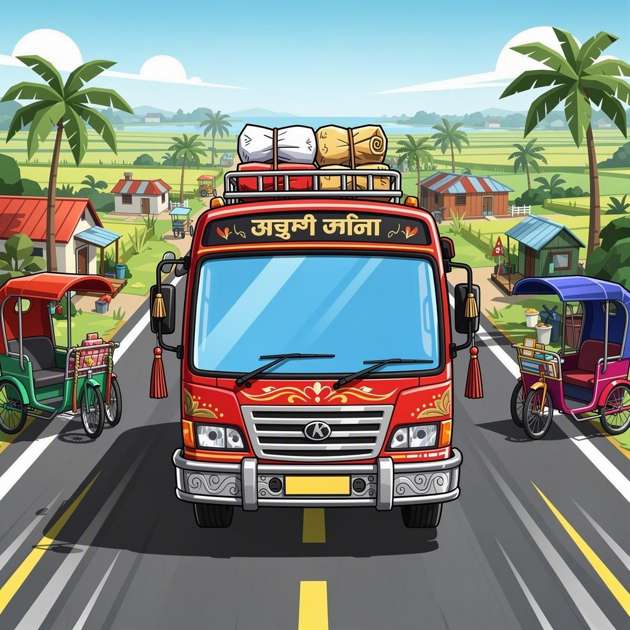এনা বাস রোড রানার - Jabali AI Poster
