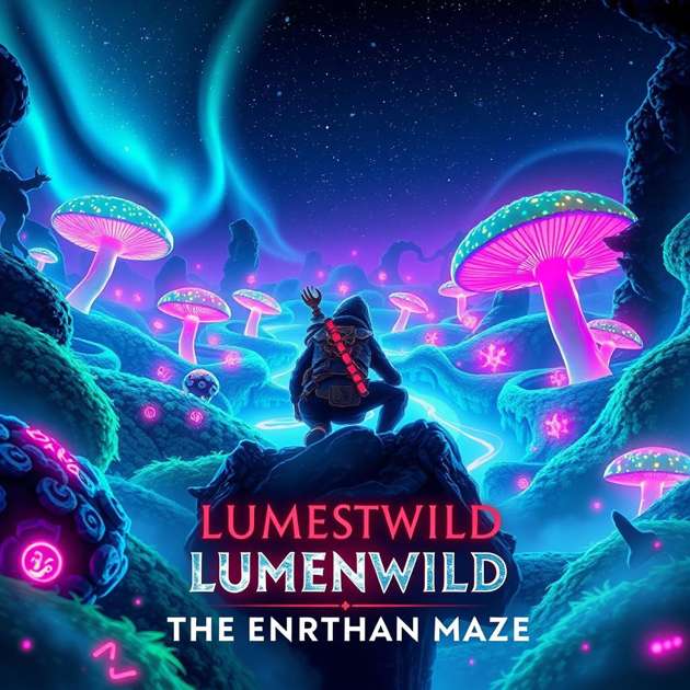 Lumenwild: The Northern Maze - Jabali AI Poster