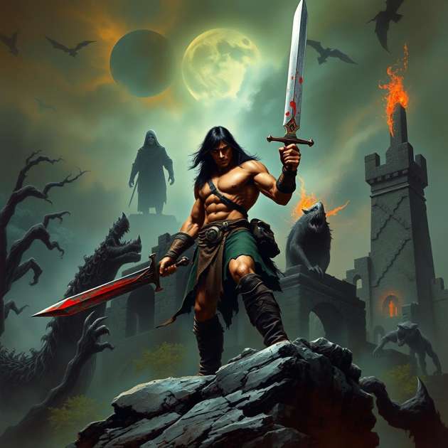 Conan: Kingdoms of Ruin - Jabali AI Poster