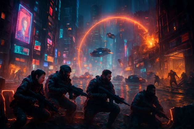 Cityfall Arena - Jabali AI Poster