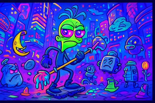 Glorp Fizzletank - Jabali AI Poster