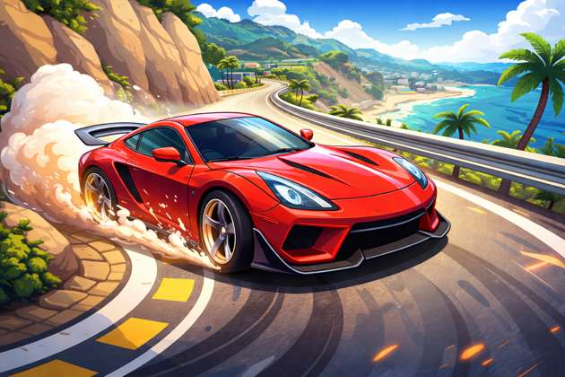 Turbo Drift - Jabali AI Poster