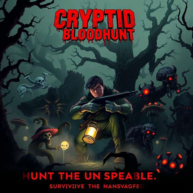 Cryptid Bloodhunt - Jabali AI Poster