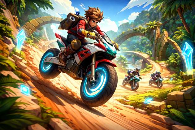 TrailBlaze Riders - Jabali AI Poster