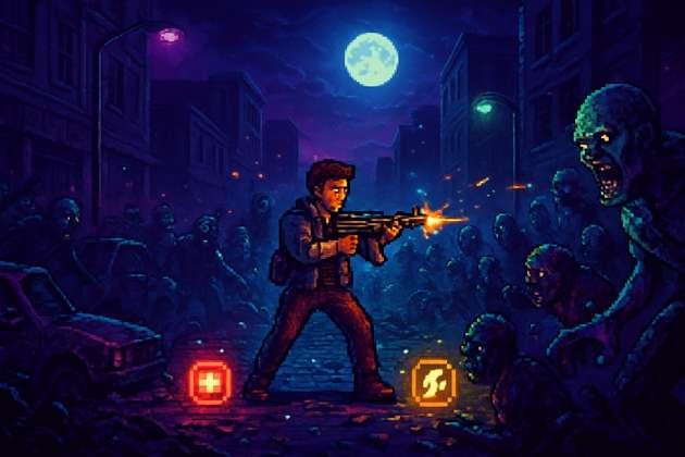 Night Horde Survival - Jabali AI Poster