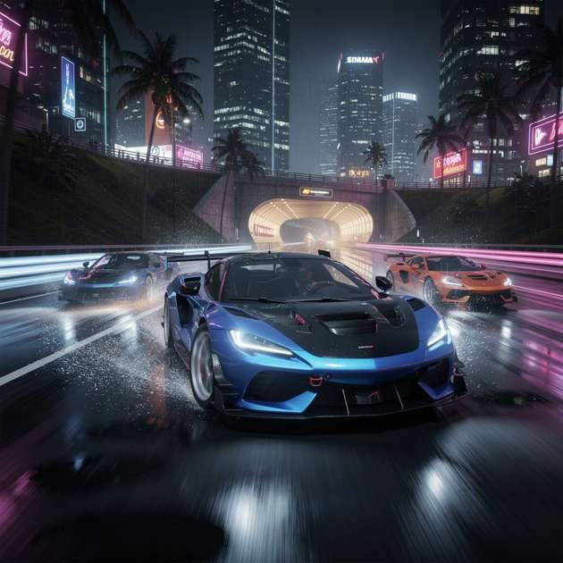 Turbo Drift Rush - Jabali AI Poster