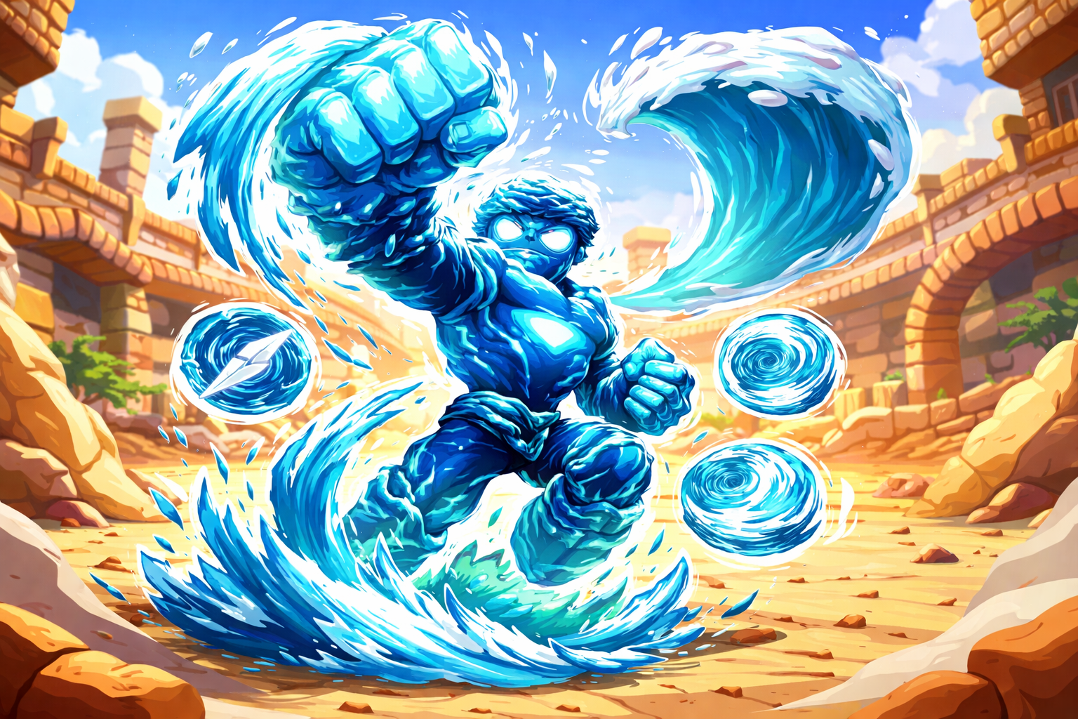 Waterfighter Battlegrounds - Instant game by Jabali AI