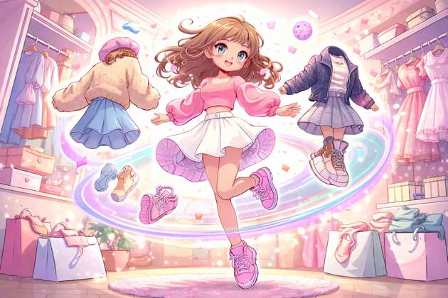 Dress Up Cutie - Jabali AI Poster