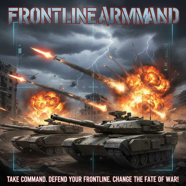 Frontline Armor Command - Strategic Defense Arcade by Jabali AI