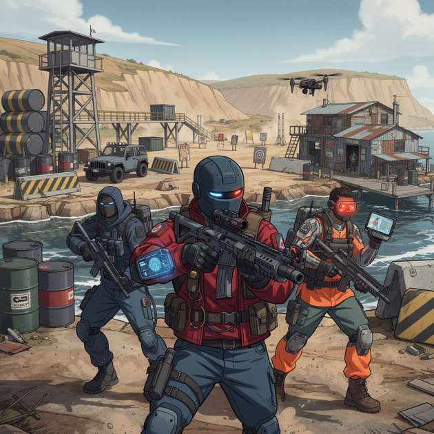 Petrol Royale Battlegrounds - Jabali AI Poster