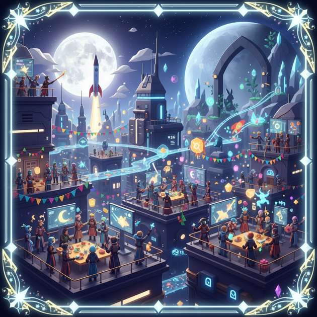Moonlight Rooftop Rally - Idle RPG by Jabali AI