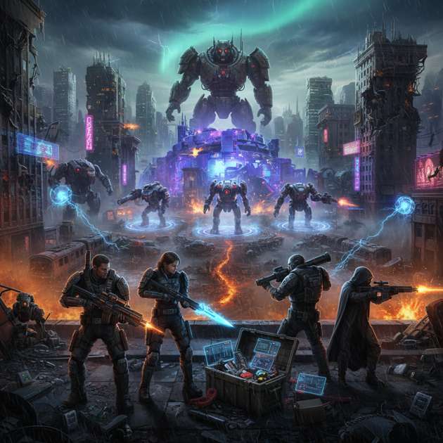 MZM: Dead City Showdown - Jabali AI Poster