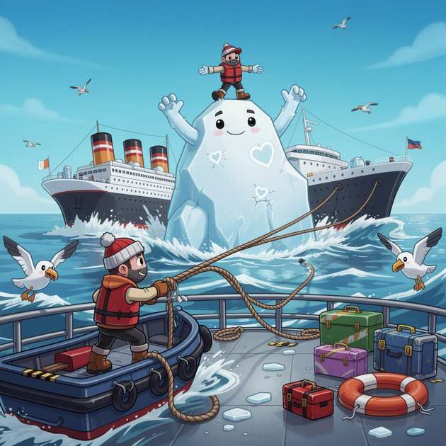 Iceberg? I’m the King! - Jabali AI Poster
