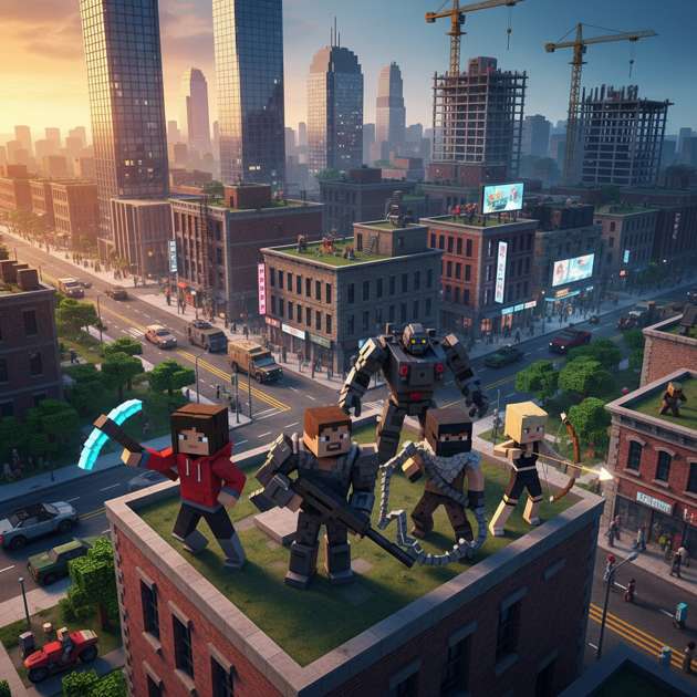 Citycraft Urban Sandbox - Jabali AI Poster