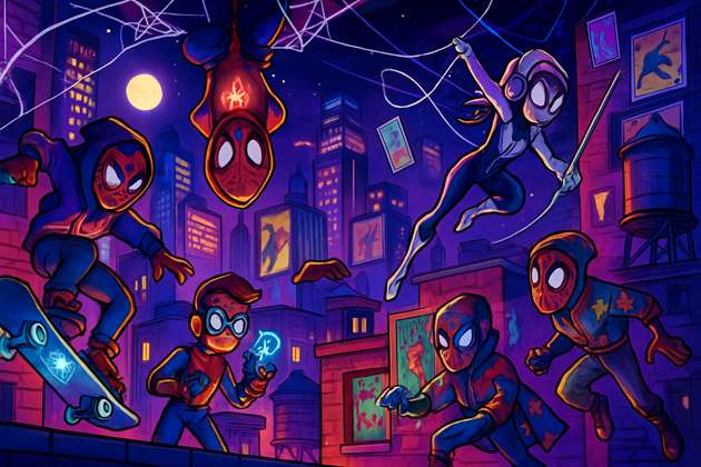 Spider Swing: Rooftop Rush - Jabali AI Poster