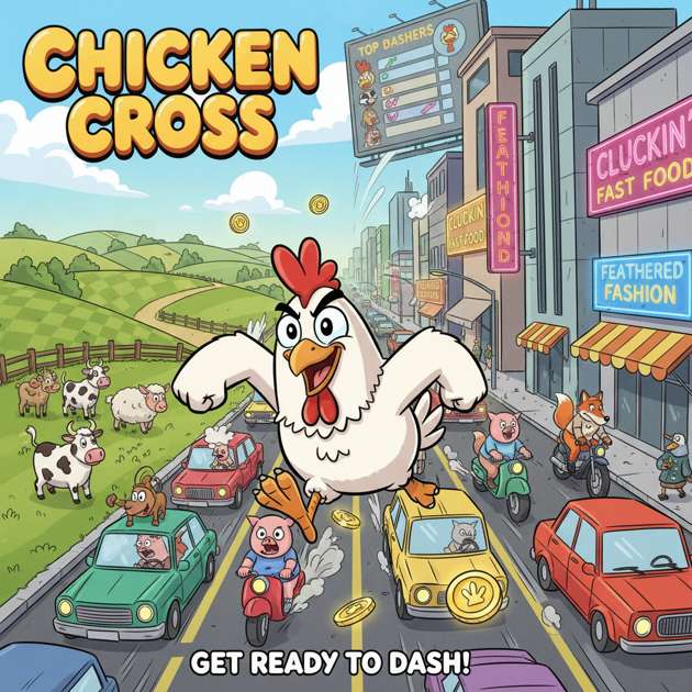 Chicken Dash - Jabali AI Poster